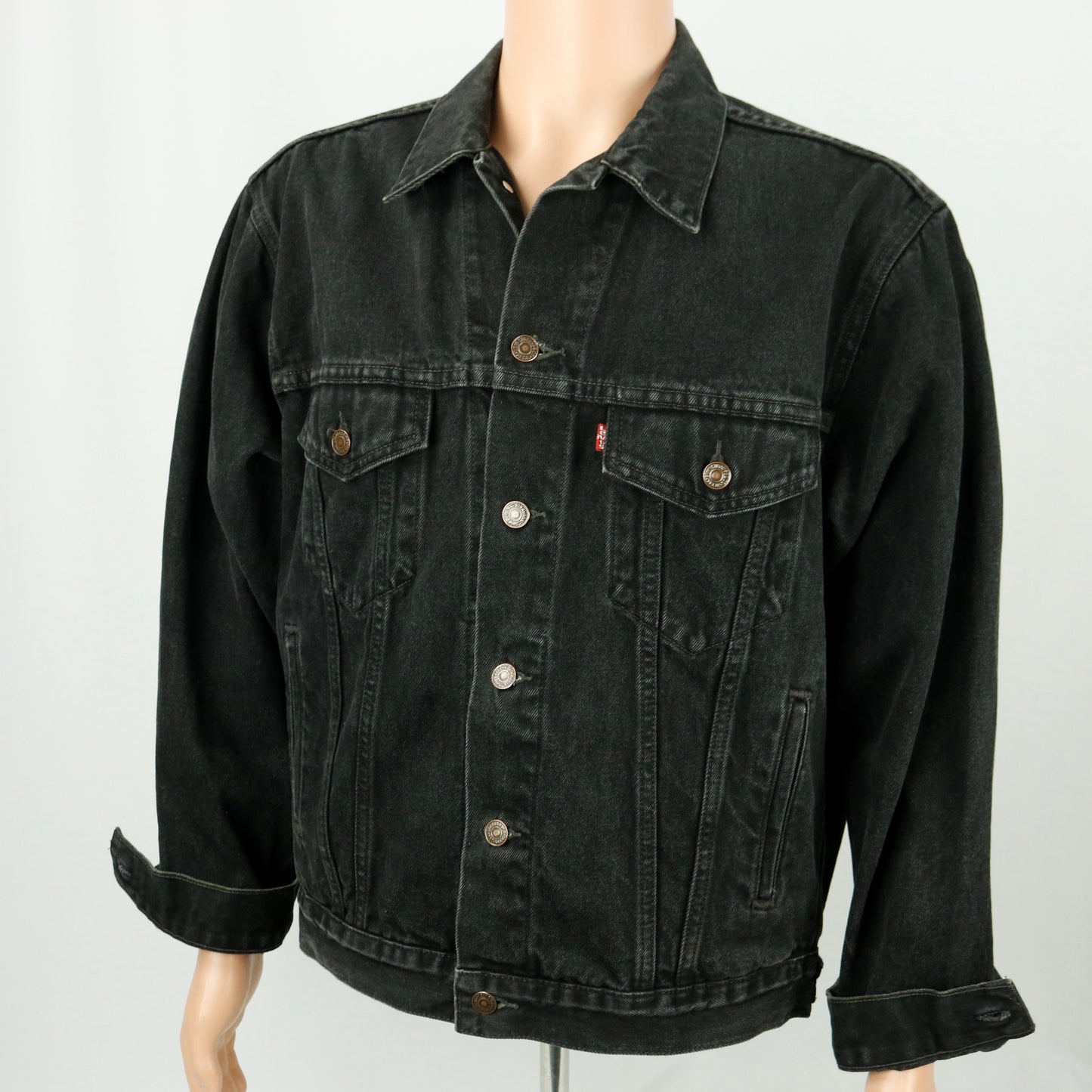 David Bowie Levis Denim Jacket Black Mens Large Womens Xlarge