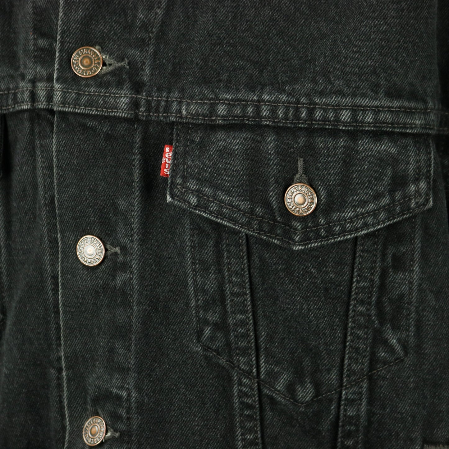 David Bowie Levis Denim Jacket Black Mens Large Womens Xlarge