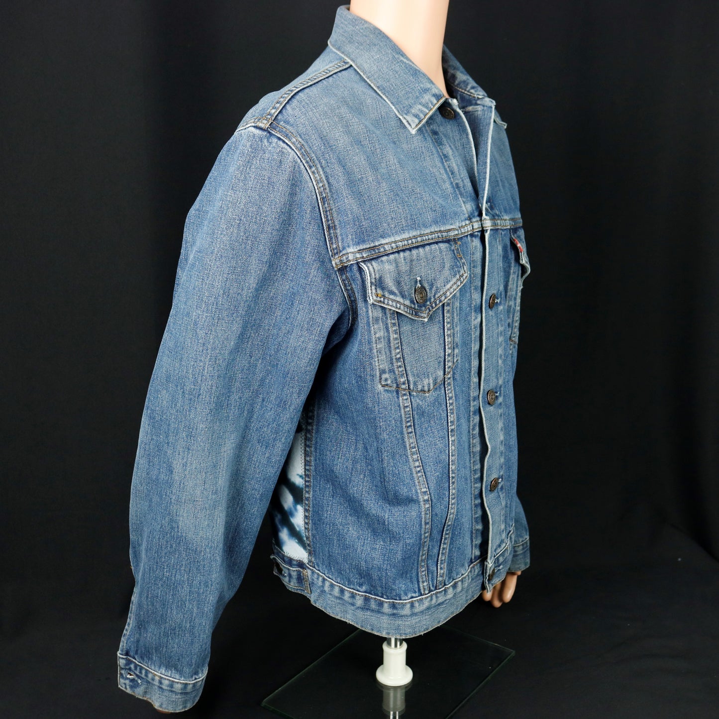 KISS Band Levis Denim Jacket Destroyer Mens Large Womens XLarge
