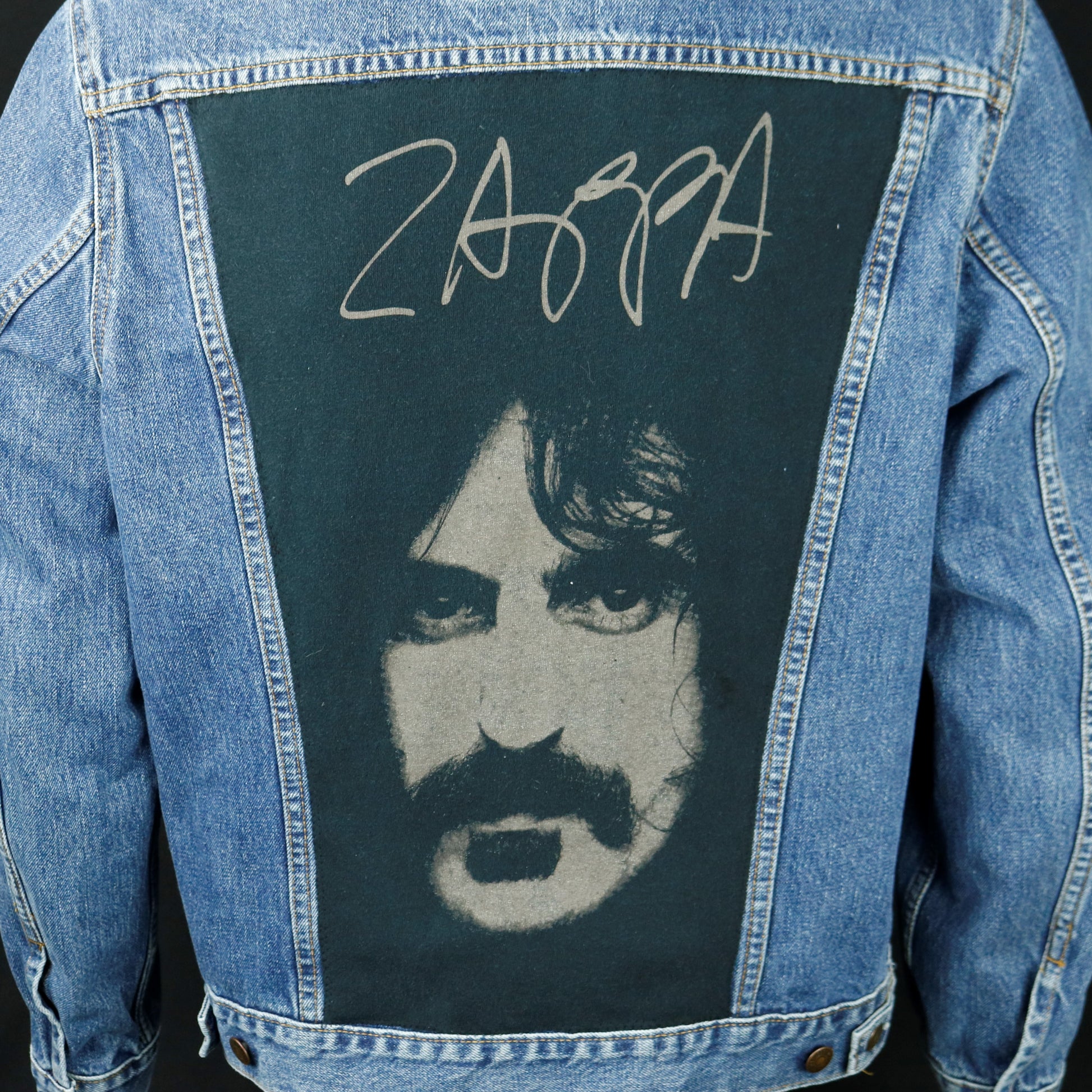 Frank Zappa Levis Denim Jacket Mens Large