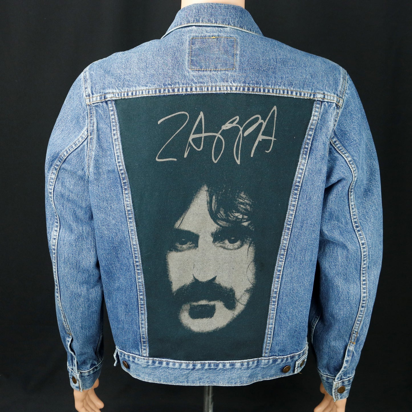 Frank Zappa Levis Denim Jacket Mens Large