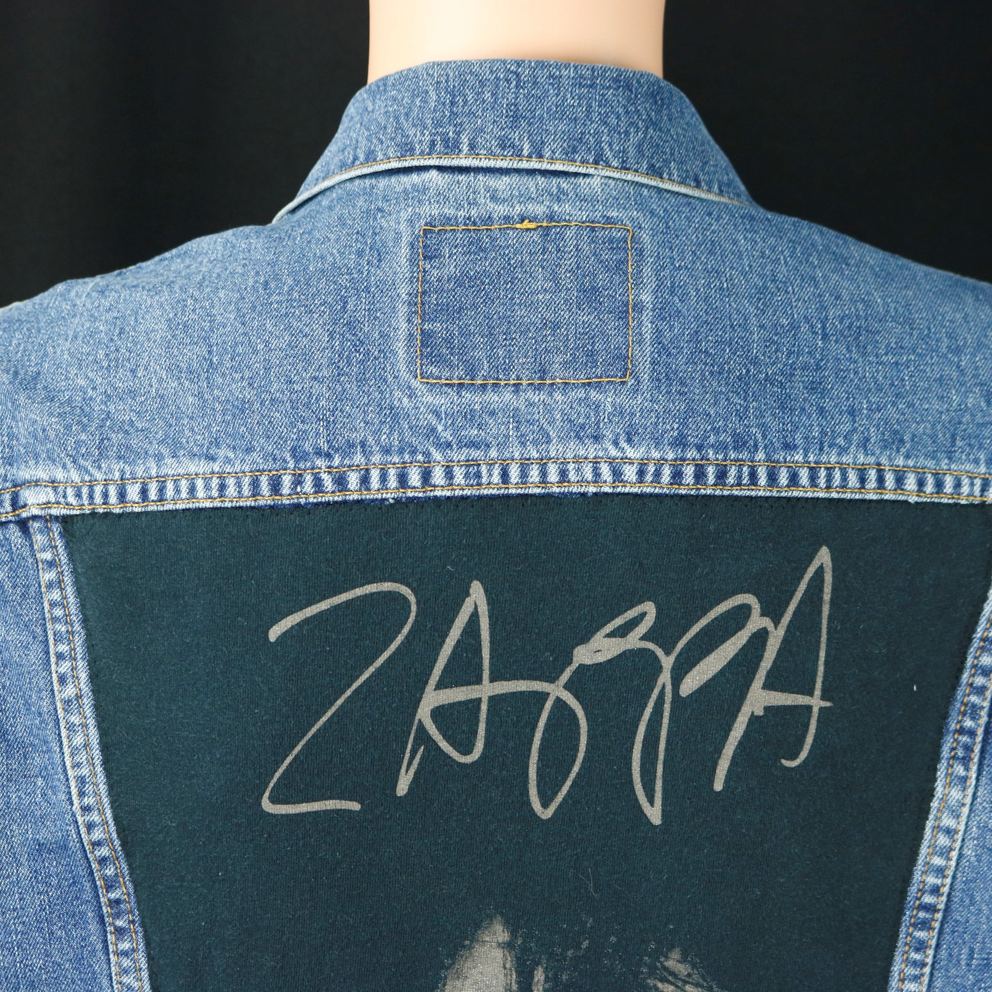 Frank Zappa Levis Denim Jacket Mens Large