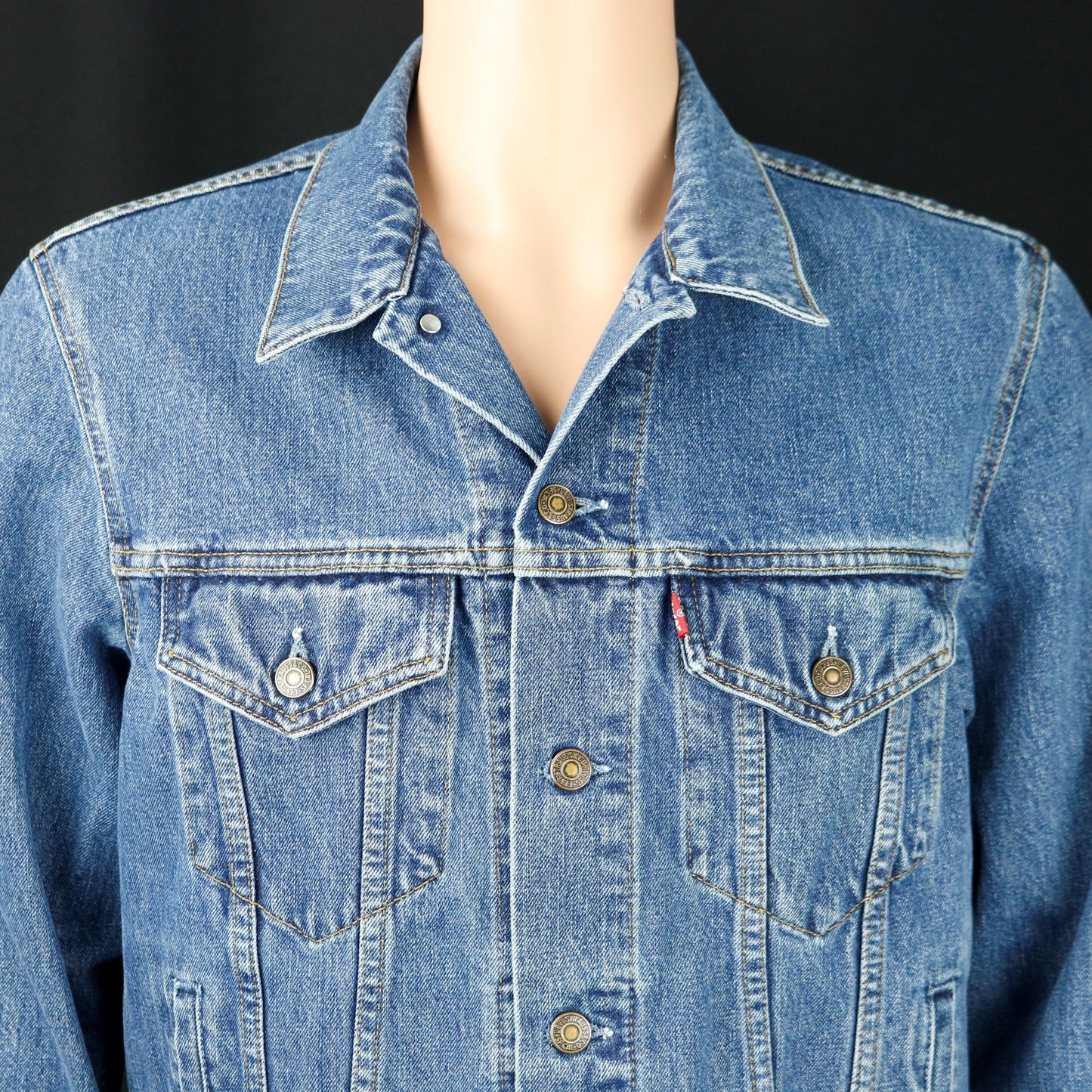 Frank Zappa Levis Denim Jacket Mens Large