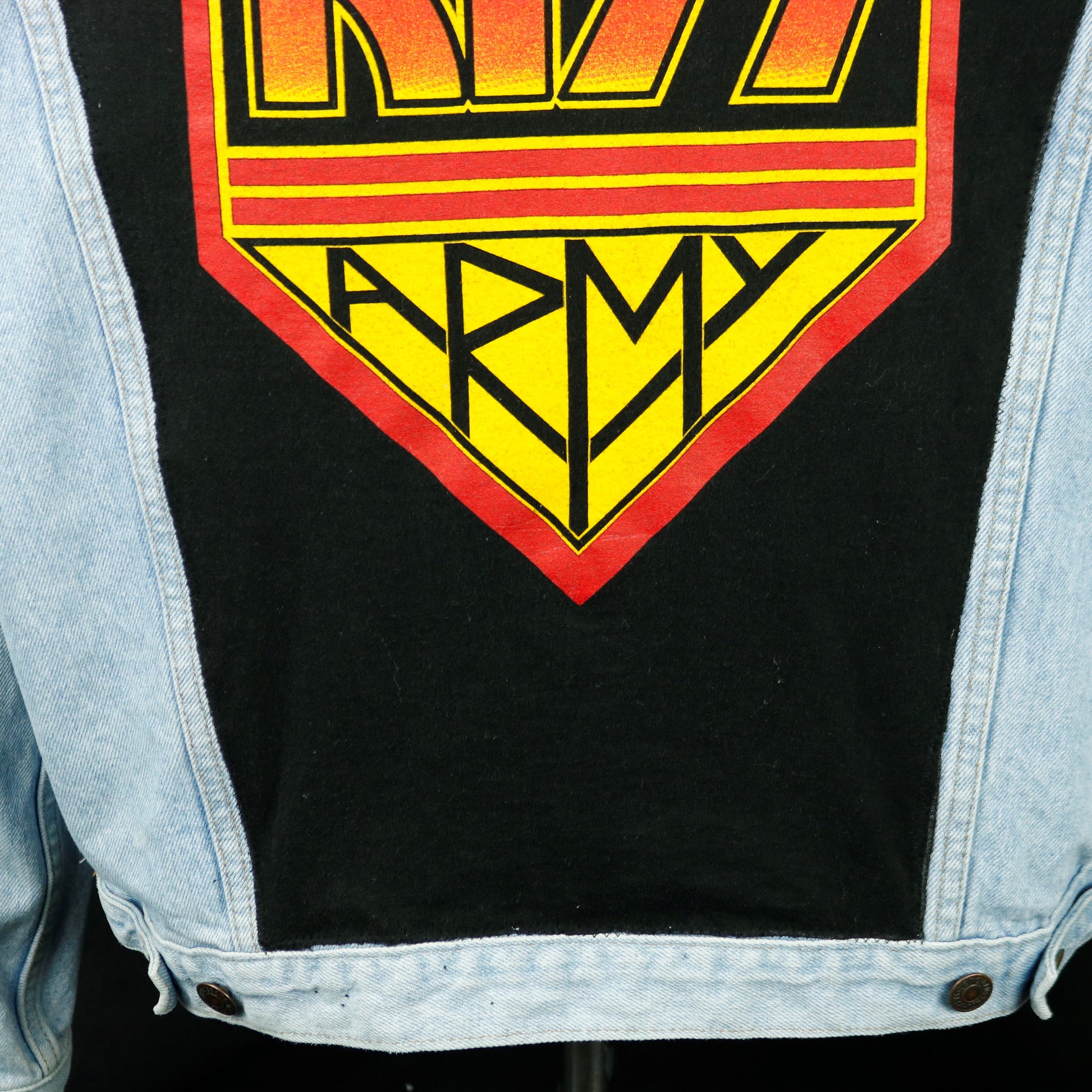 KISS Army Jacket Levis Band Mens Large Womens XLarge