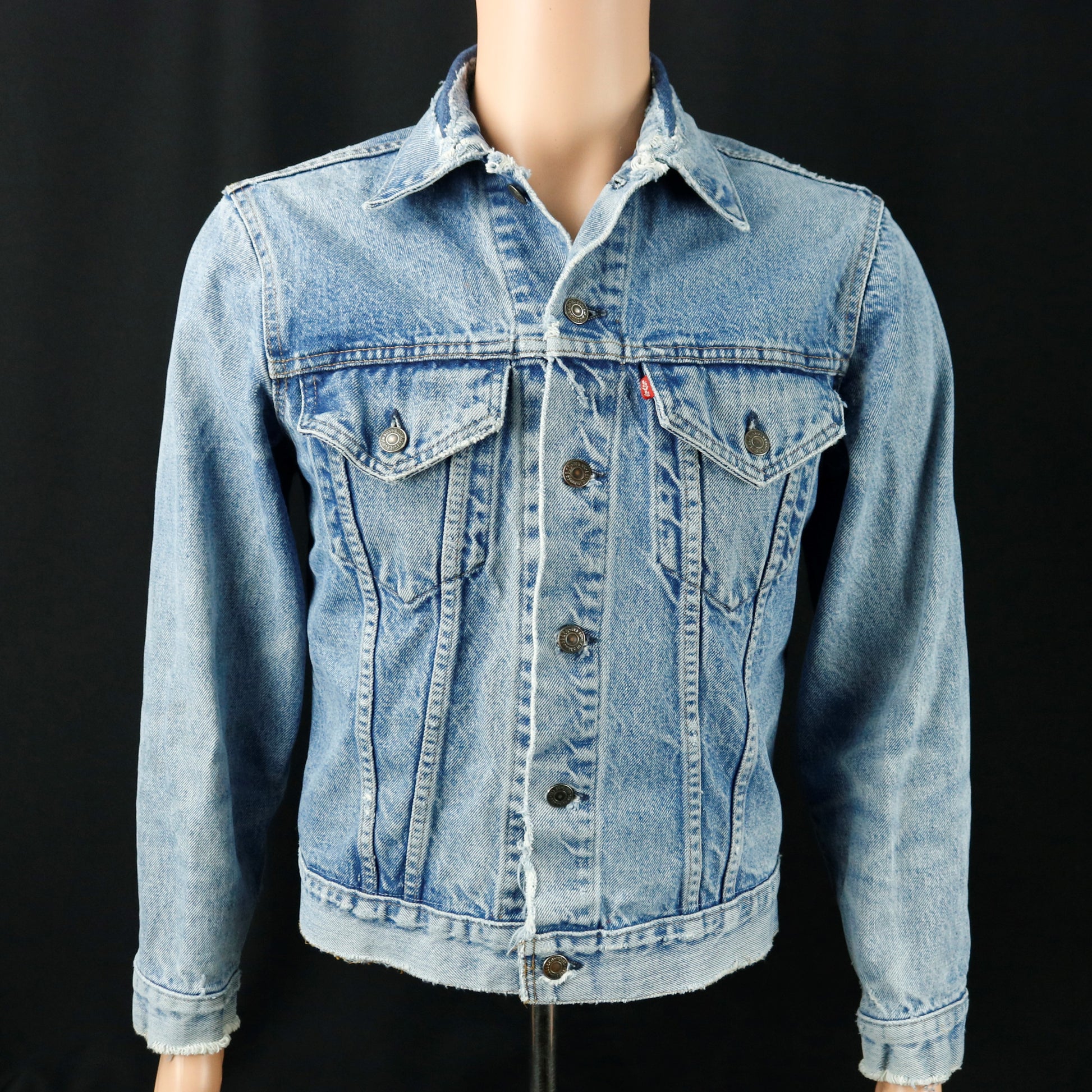 Rolling Stones Levis Distressed Jacket USA 38 Mens Small Womens Medium