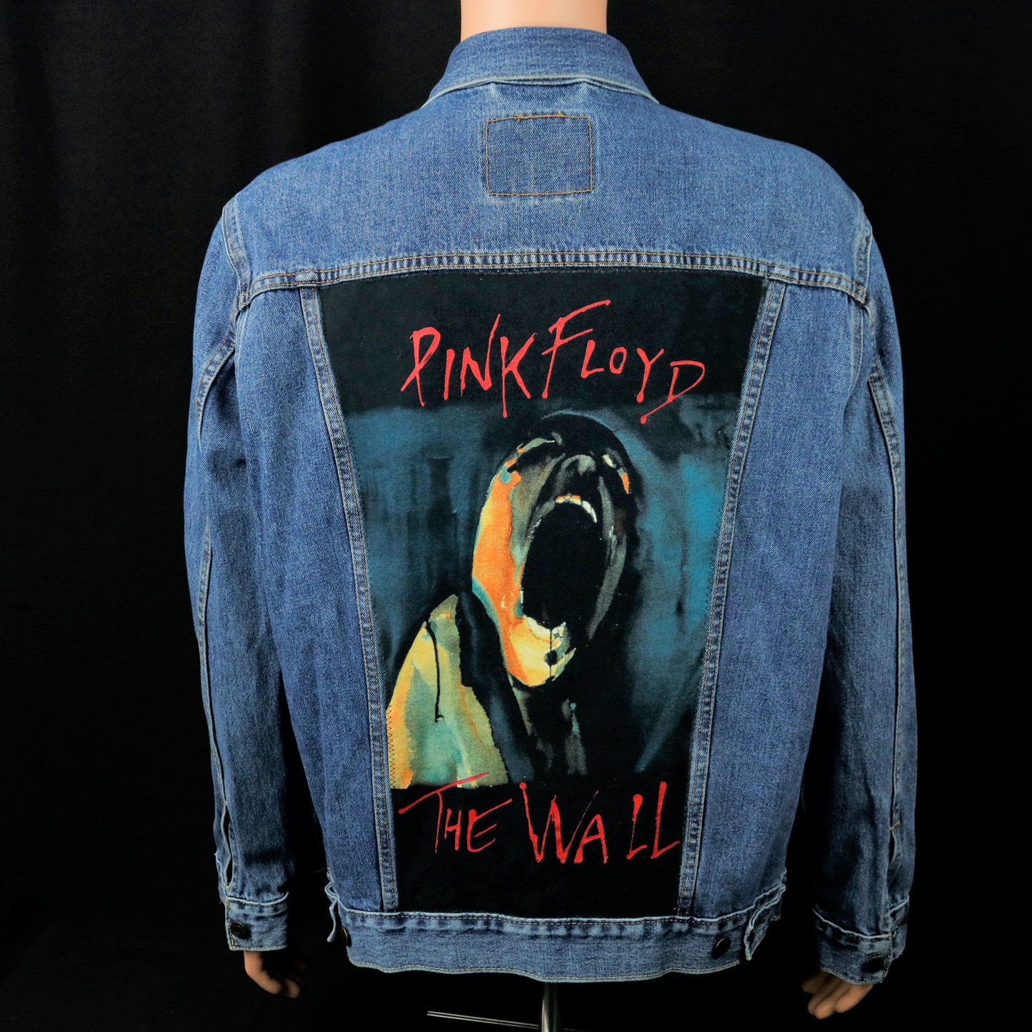 Pink Floyd Levis Denim Jacket The Wall Mens XLarge