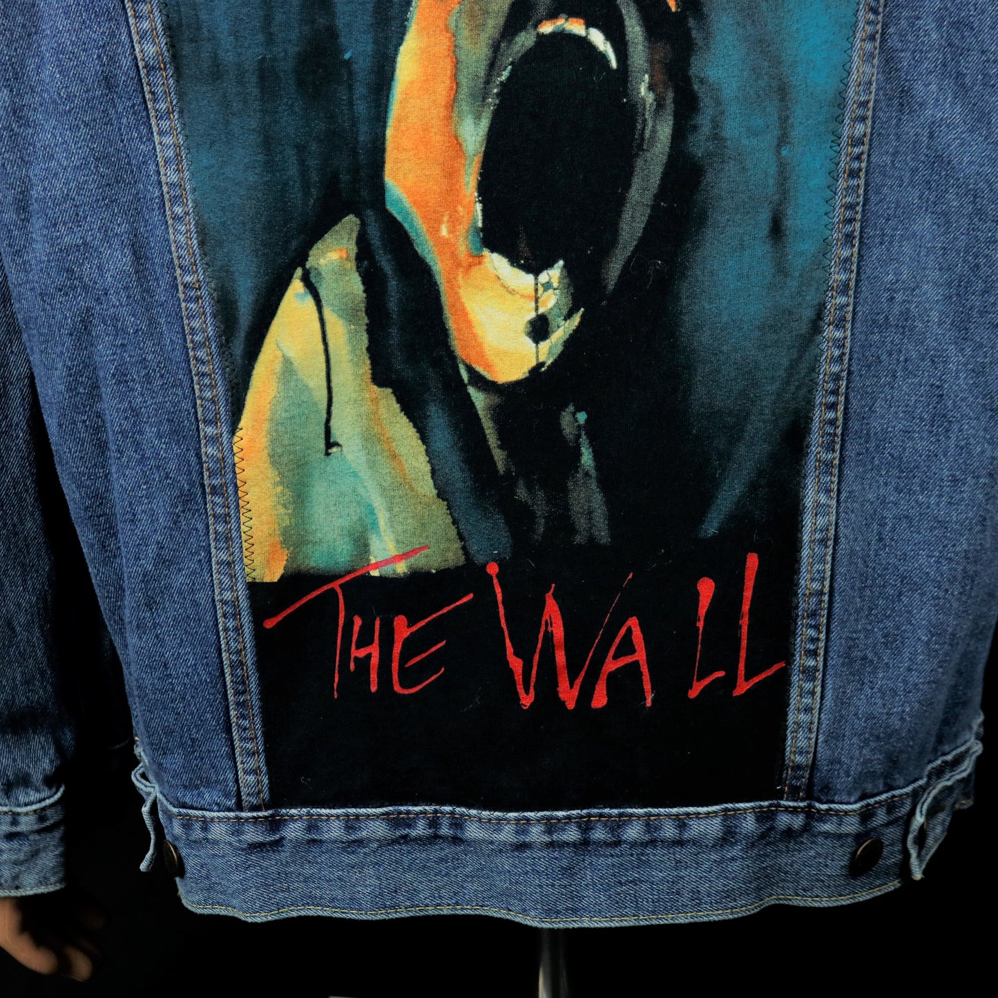 Pink Floyd Levis Denim Jacket The Wall Mens XLarge
