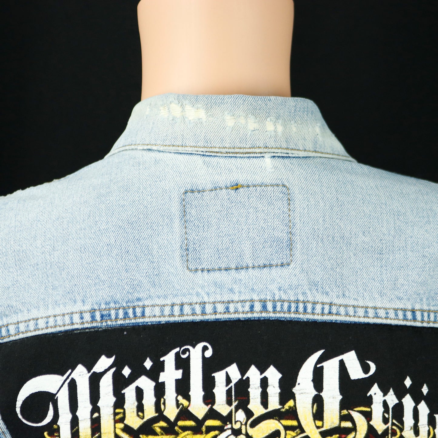 Motley Crue Levis Denim Jacket Mens XLarge