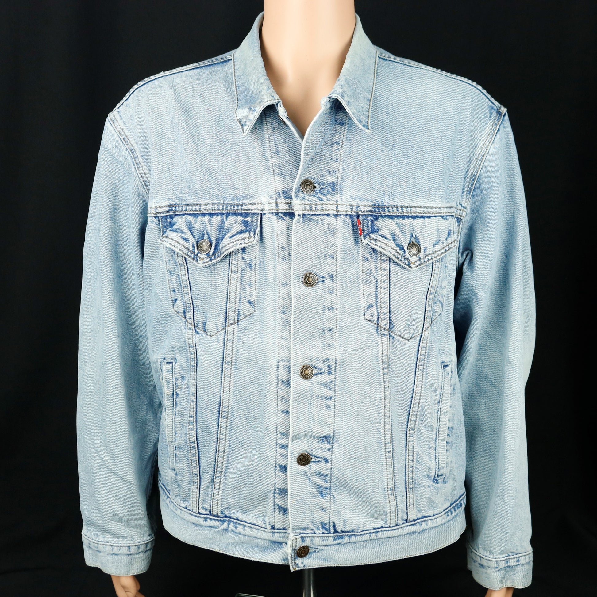 Motley Crue Levis Denim Jacket Mens XLarge