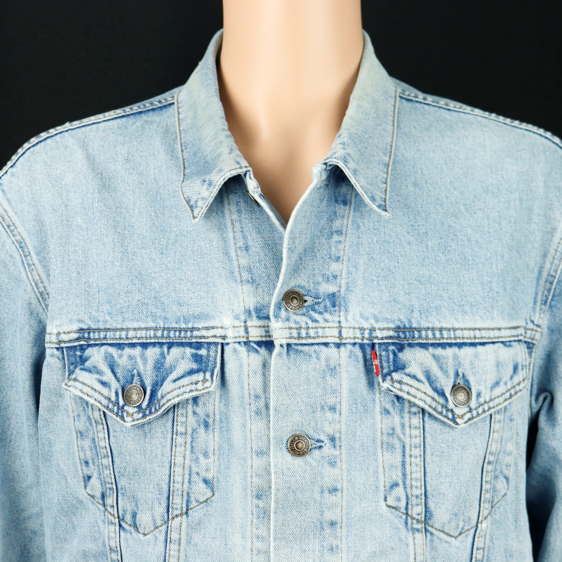 Motley Crue Levis Denim Jacket Mens XLarge