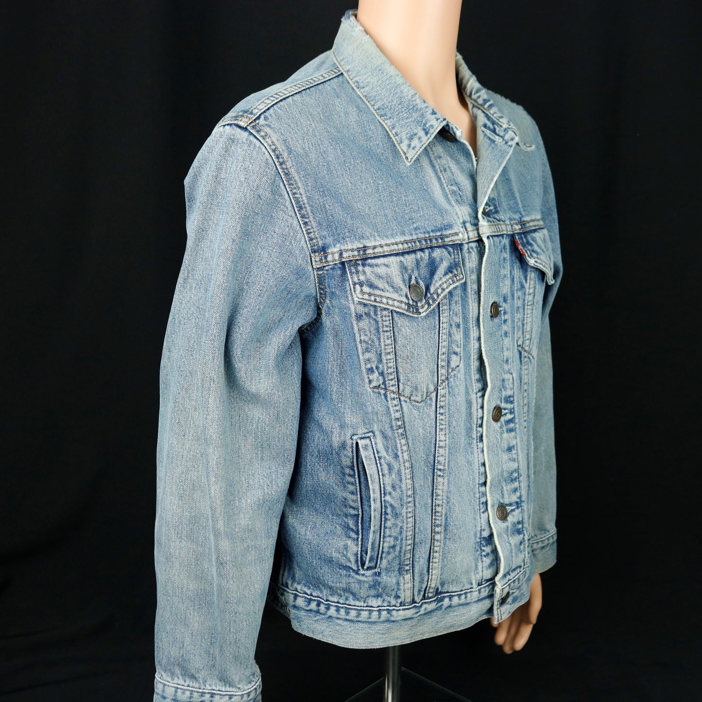 Upcycle KORN Levi's Denim Jacket Men's Large Women's XLarge