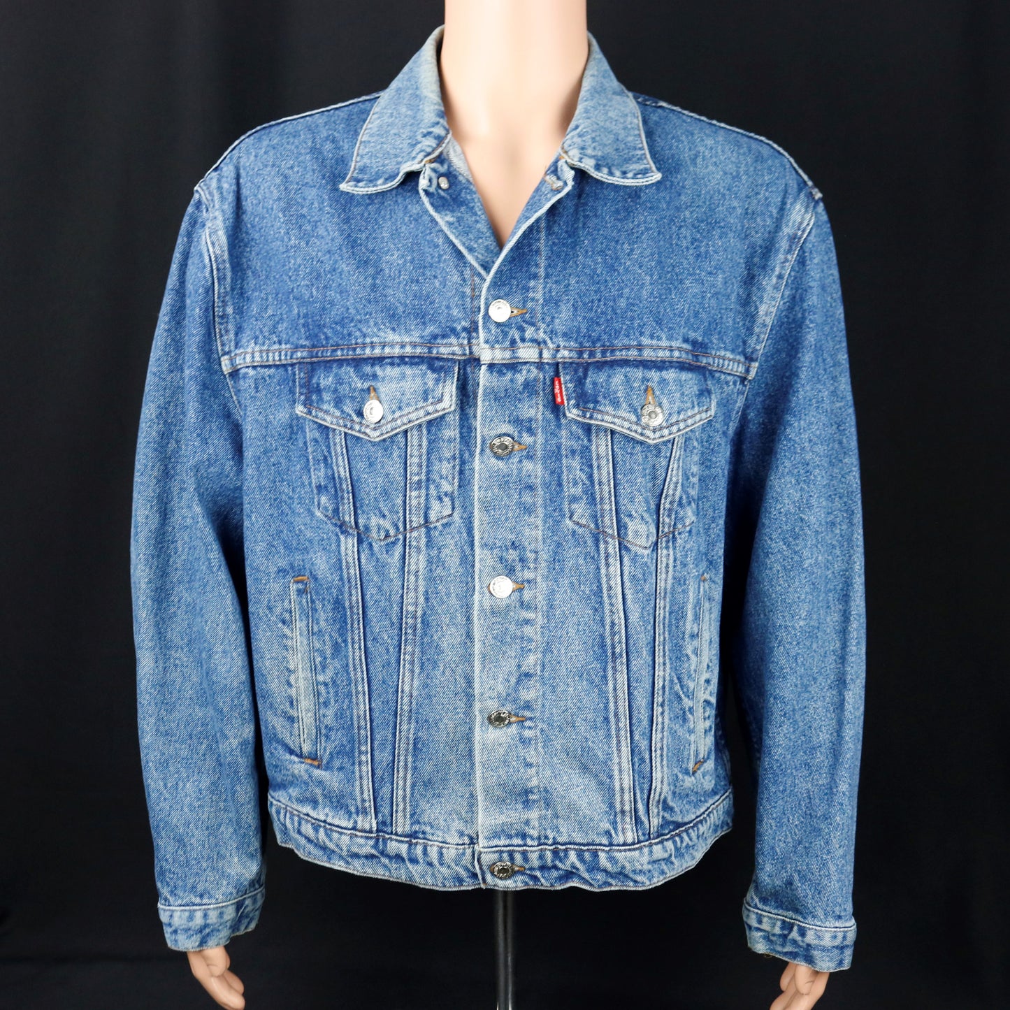 YES Band Levis Denim Jacket Roger Dean Mens XLARGE