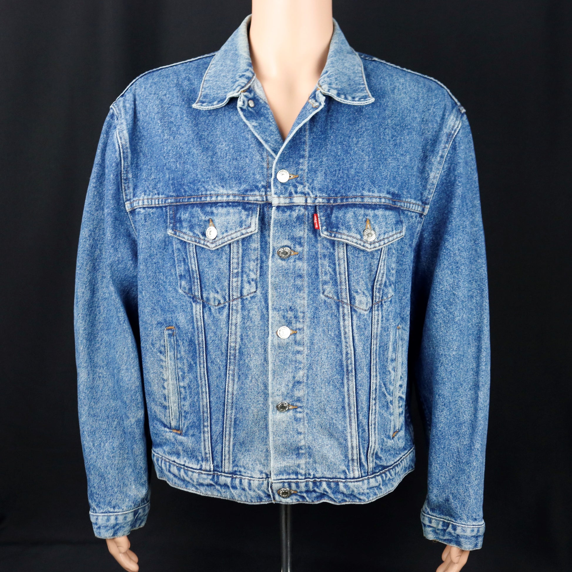 YES Band Levis Denim Jacket Roger Dean Mens XLARGE
