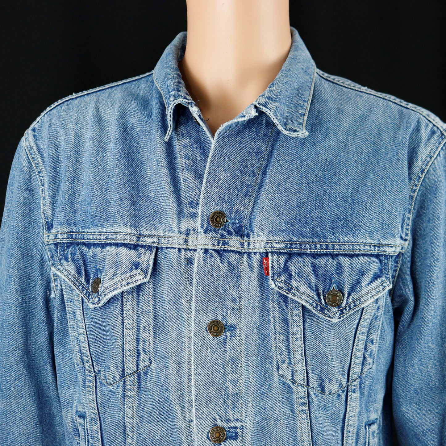RUSH Band Levis Denim Jacket Snakes and Arrows Mens Medium