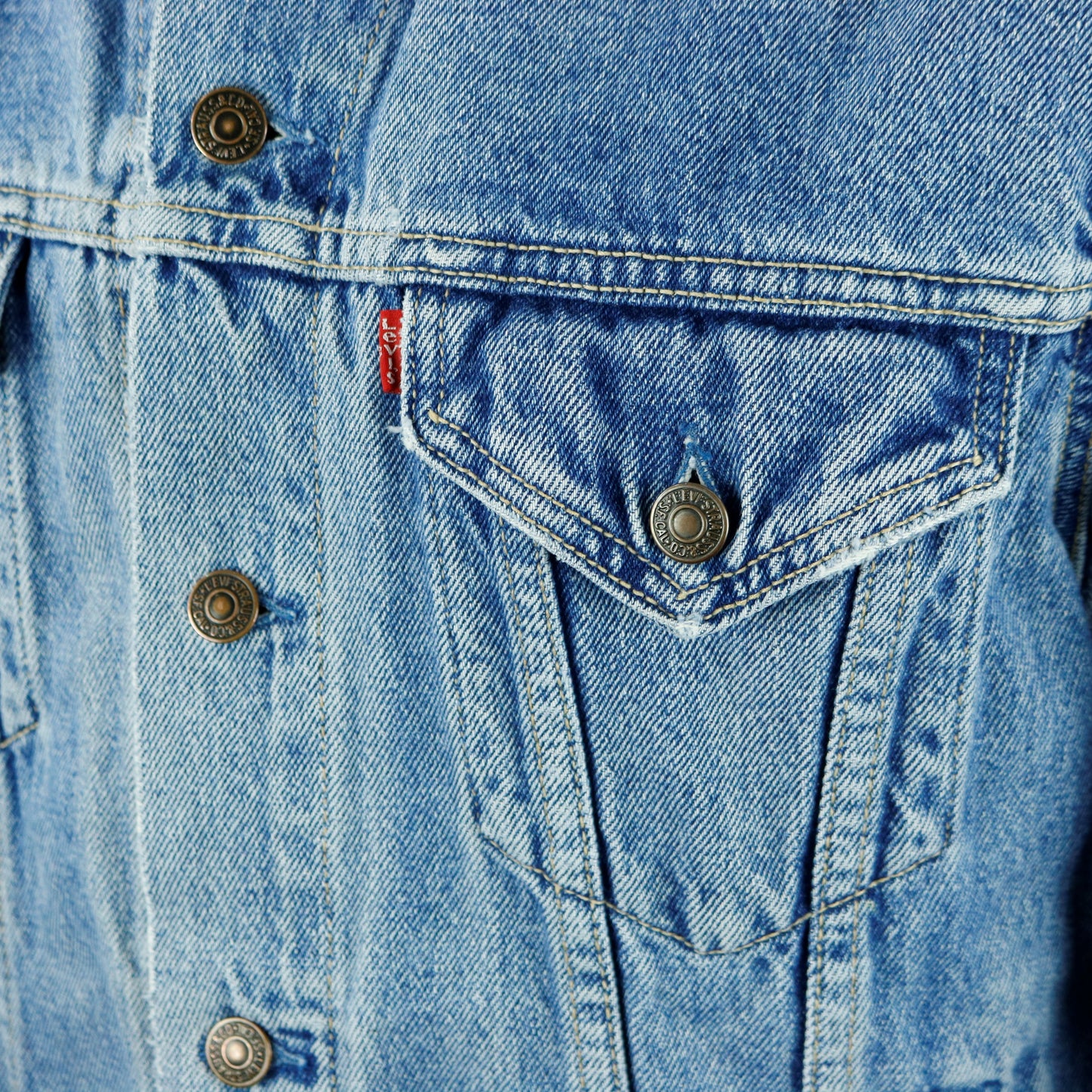 RUSH Band Levis Denim Jacket Snakes and Arrows Mens Medium