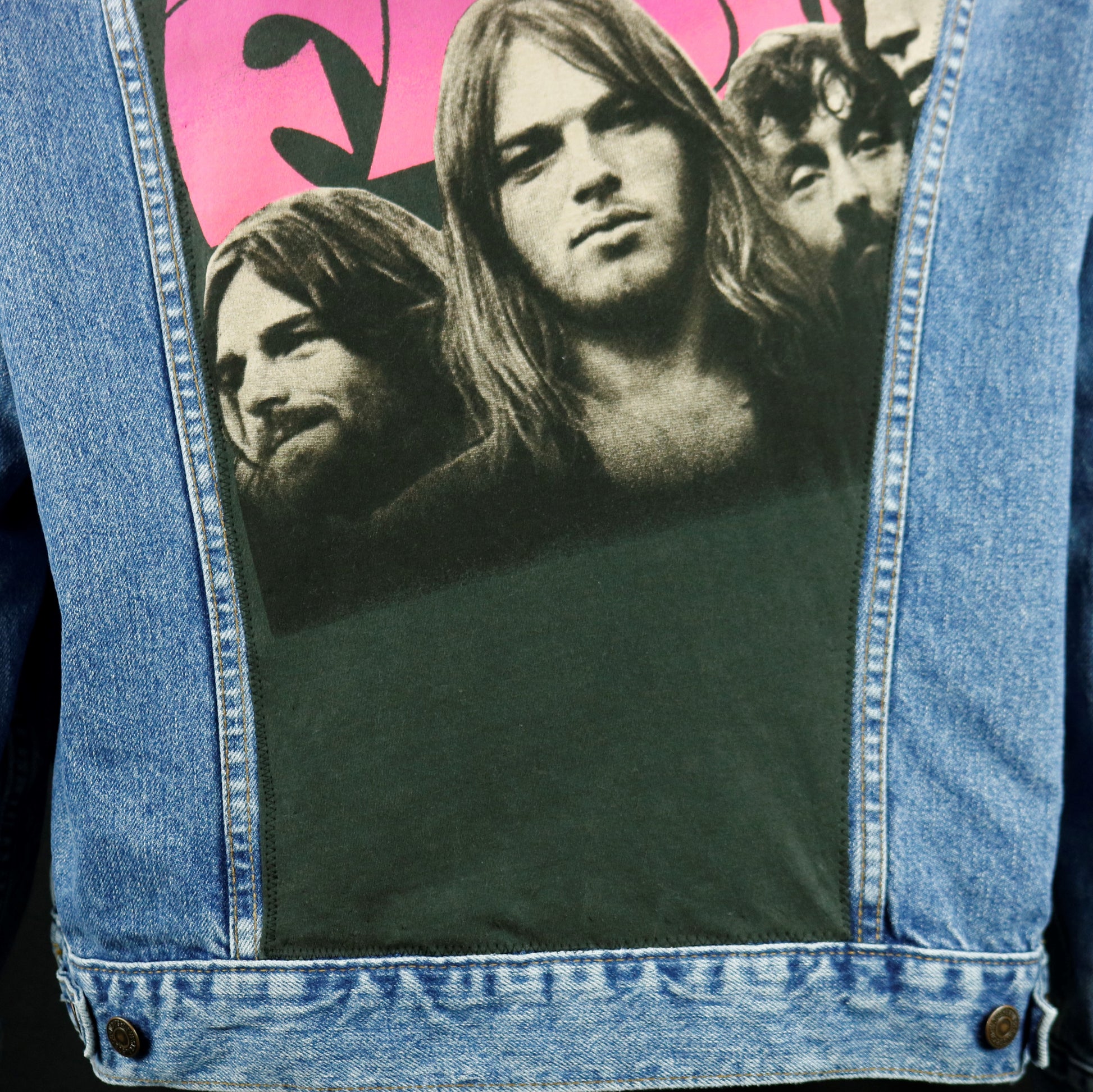 Pink Floyd Levis Denim Jacket Mens XLarge
