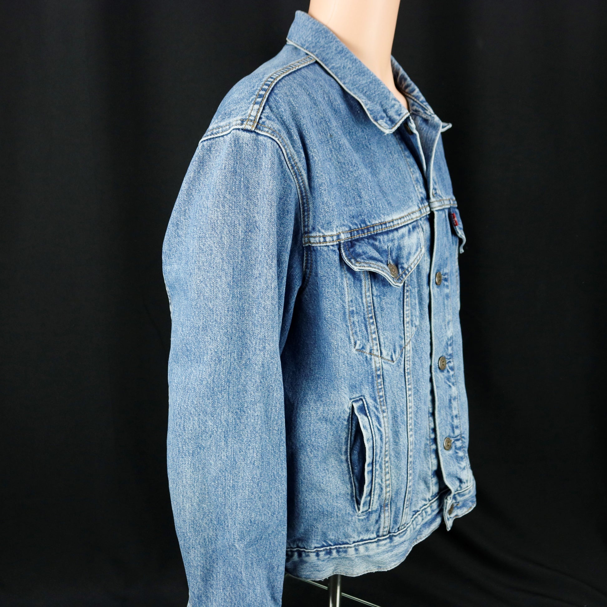 Pink Floyd Levis Denim Jacket Mens XLarge